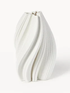 Jarrones|Jarrones>Westwing Collection Jarrón de porcelana en 3D Melody, 29 cm