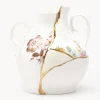 Jarrones|Jarrones>SELETTI Jarrón de porcelana fina Kintsugi, 19 cm