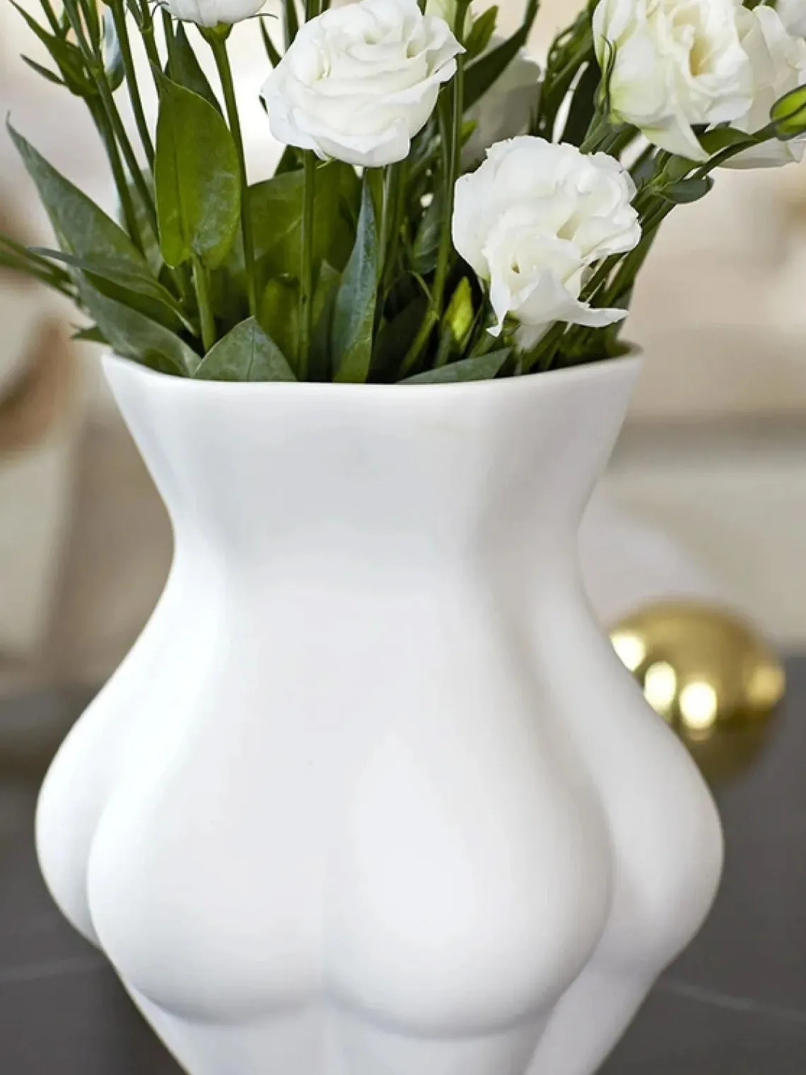 Online Jarrón de porcelana Kiki's Derrier, 23 cm Jarrones|Jarrones