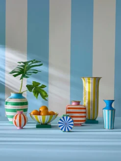 Jarrones|Jarrones>Jonathan Adler Jarrón de porcelana Portofino