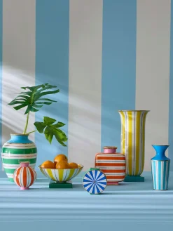 Jarrón de porcelana Portofino Jarrones|Jarrones