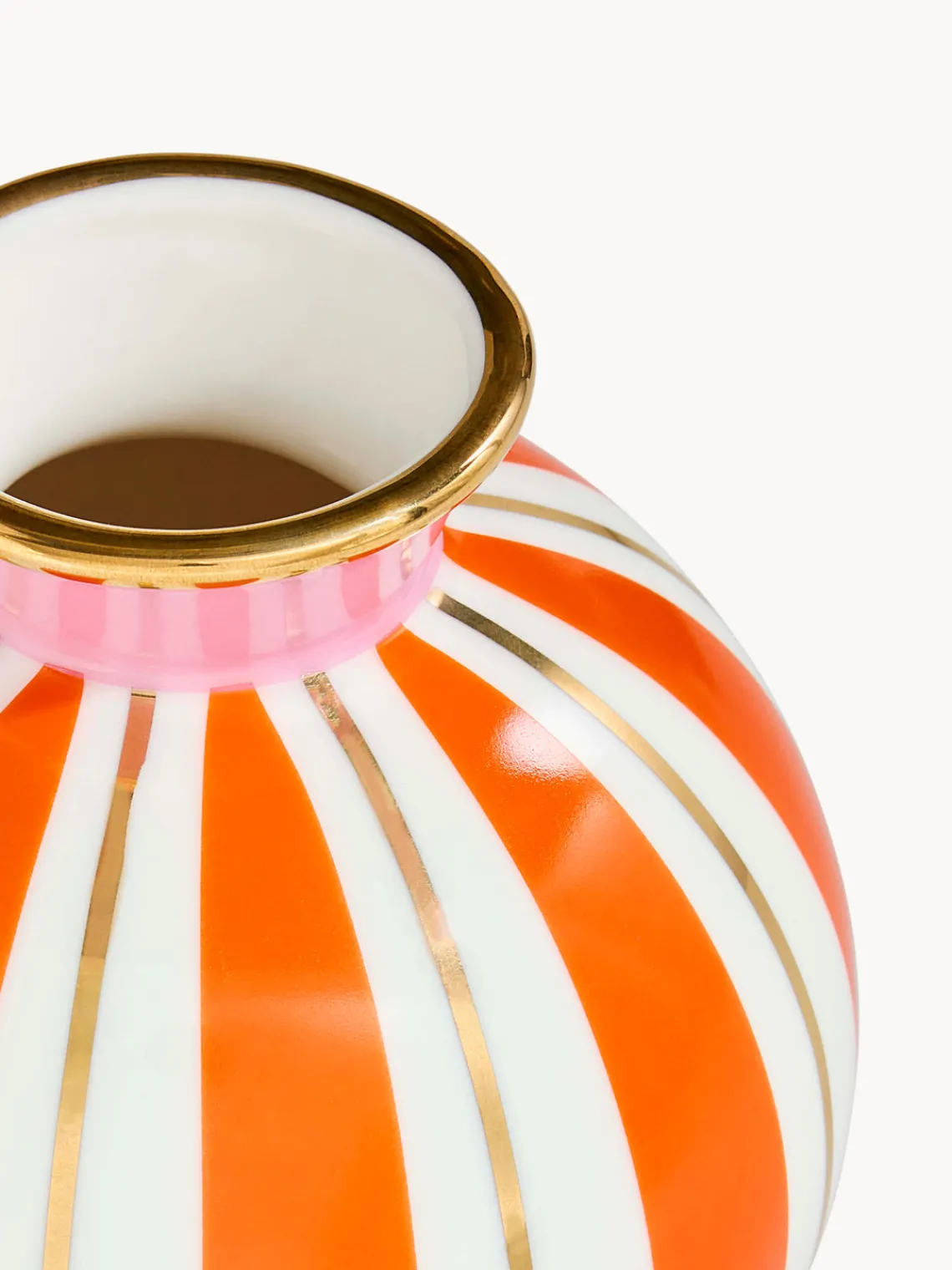 Jarrón de porcelana Portofino Jarrones|Jarrones