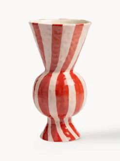 Outlet Jarrón de rombos pintado a mano, 30 cm Jarrones|Jarrones