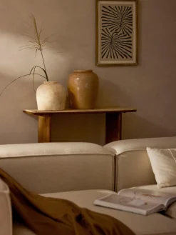 Clearance Jarrón de suelo de terracota Veda, 39 cm Jarrones|Jarrones