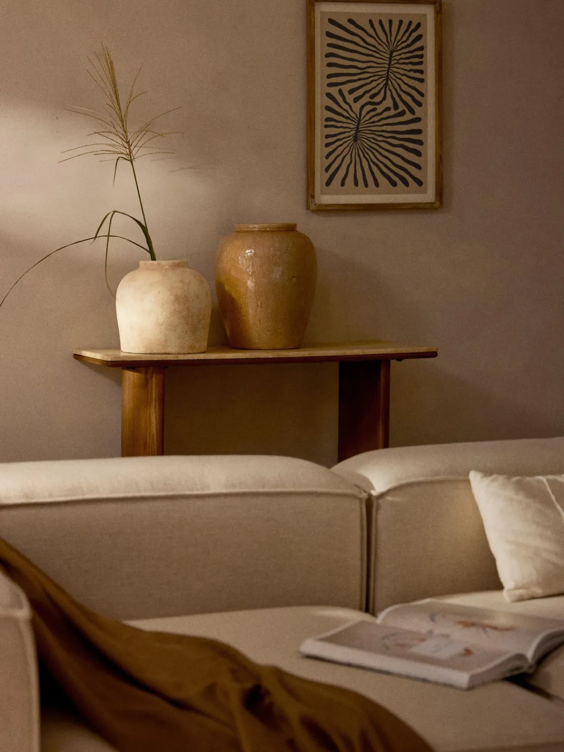 Clearance Jarrón de suelo de terracota Veda, 39 cm Jarrones|Jarrones