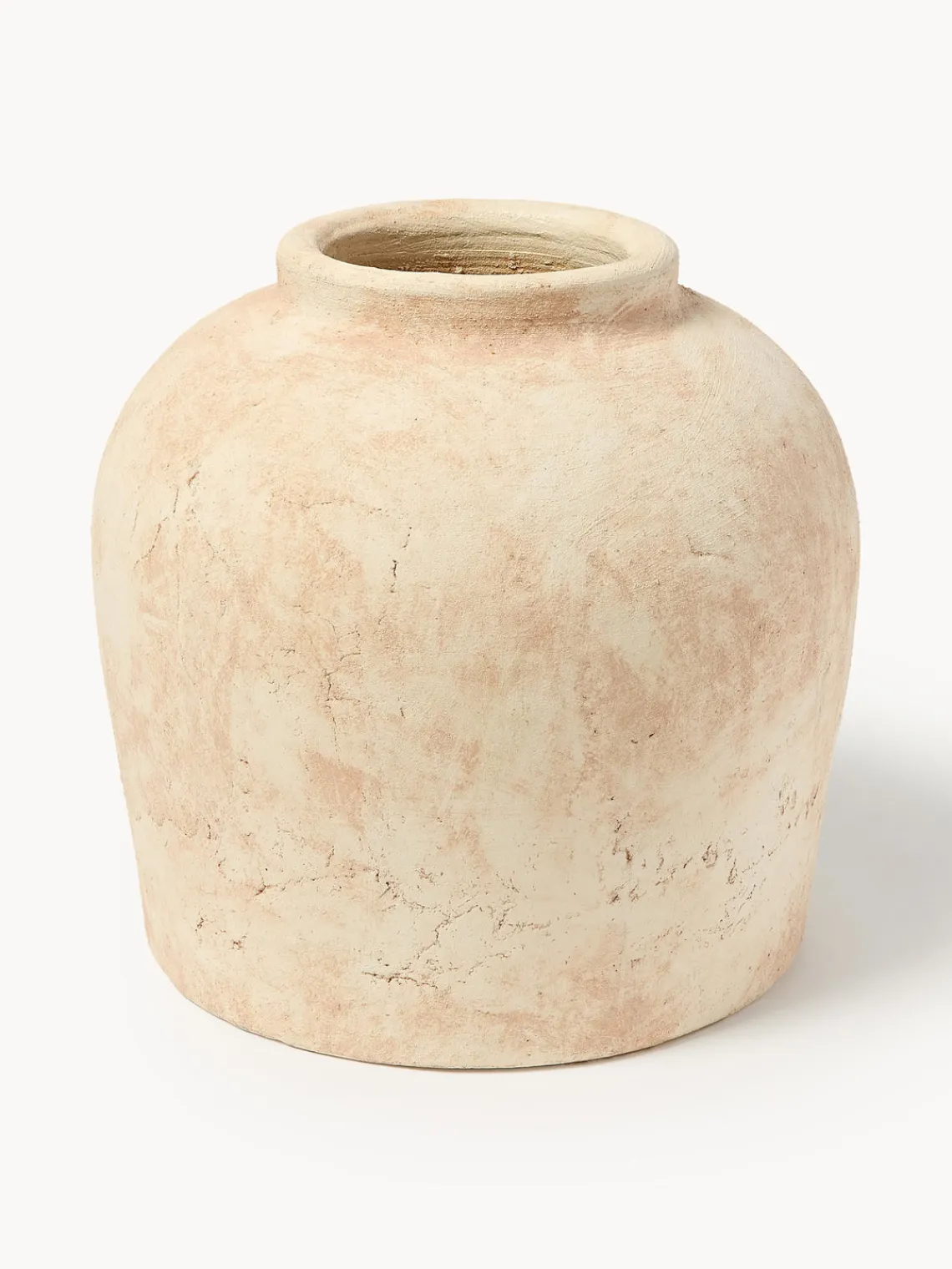 Jarrones|Jarrones>Westwing Collection Jarrón de suelo de terracota Hilo, 28 cm
