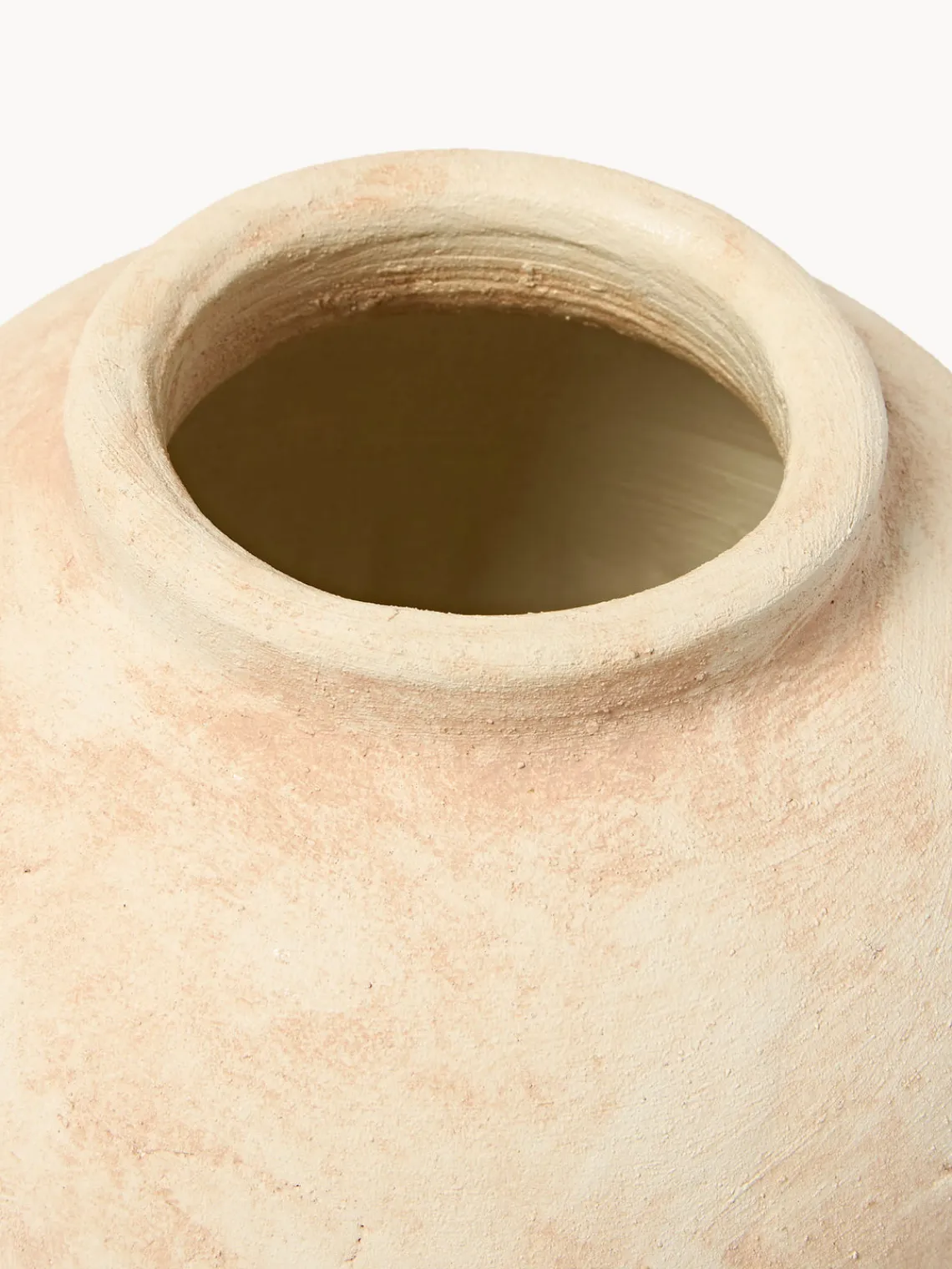 Jarrones|Jarrones>Westwing Collection Jarrón de suelo de terracota Hilo, 28 cm
