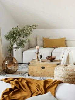 Jarrones|Jarrones></noscript>HD Collection Jarrón de suelo de vidrio Drop, Al 56 cm