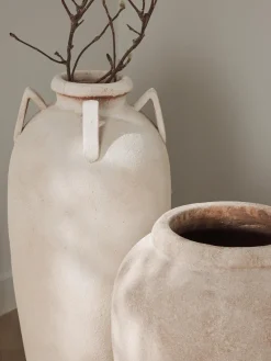 Jarrones|Decoración>Westwing Collection Jarrón de suelo grande Leana, 50 cm