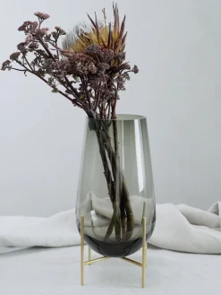 Jarrones|Jarrones>Audo Copenhagen Jarrón de suelo soplado Échasse, 28 cm