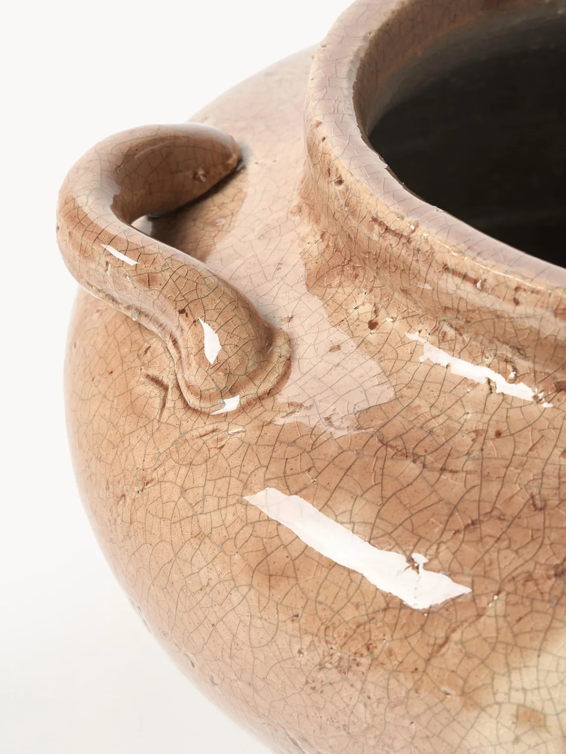 Jarrones|Jarrones>Westwing Collection Jarrón de terracota Veda, 16 cm