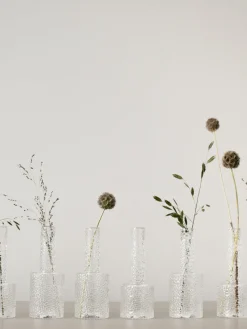 Sale Jarrón de vidrio alto Airy, 16 cm Jarrones|Jarrones