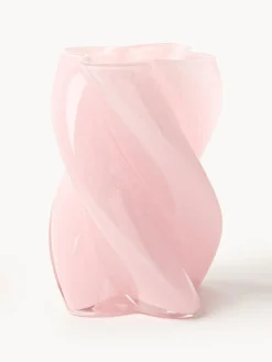 Discount Jarrón de vidrio artesanal Marshmallow, 20 cm Jarrones|Jarrones