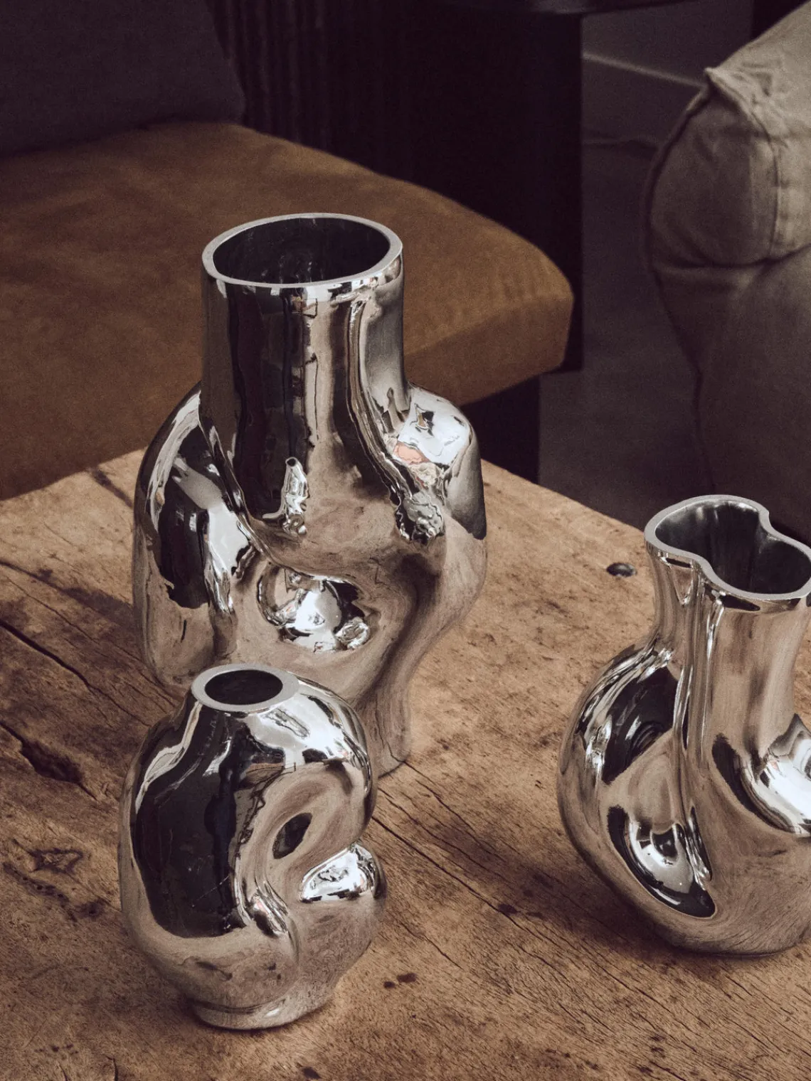 Discount Jarrón de vidrio artesanal Gleam, 22 cm Jarrones|Jarrones