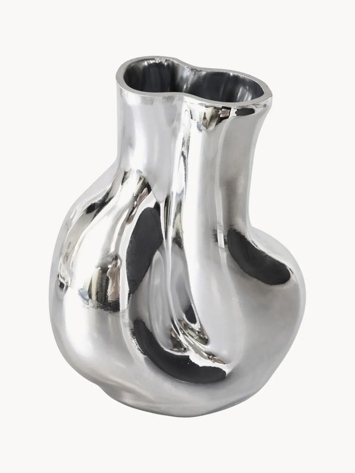 Discount Jarrón de vidrio artesanal Gleam, 22 cm Jarrones|Jarrones