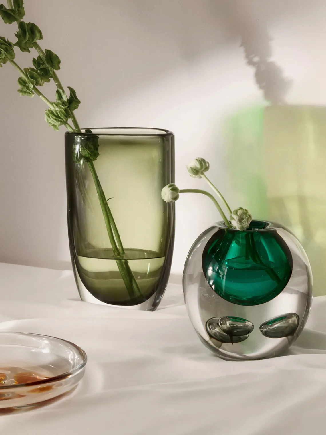 Online Jarrón de vidrio Aurum, 28 cm Jarrones|Jarrones