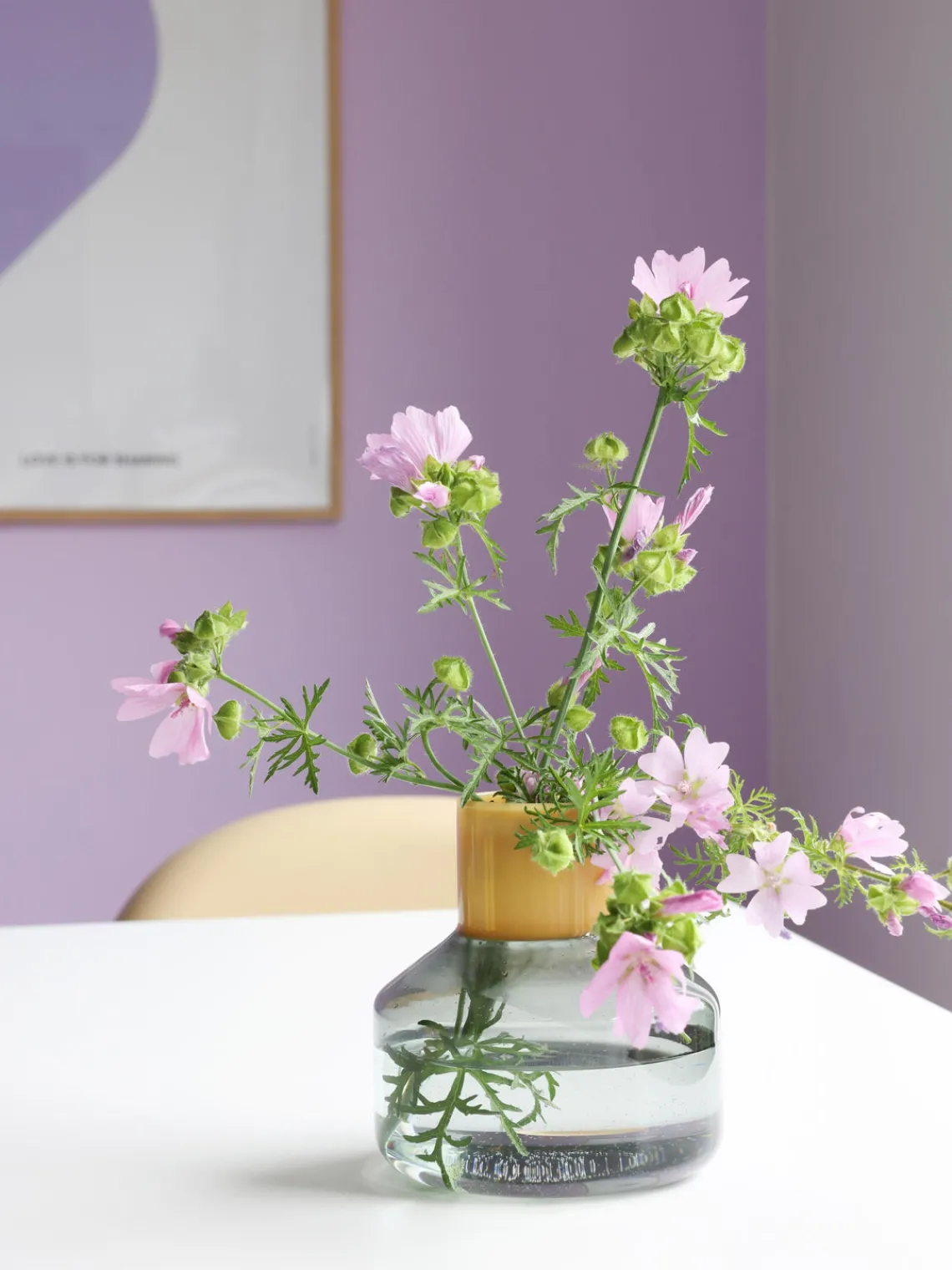 Outlet Jarrón de vidrio borosilicato Generous, 14 cm Jarrones|Jarrones