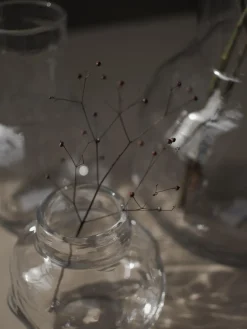 Jarrones|Jarrones>DBKD Jarrón de vidrio Bunch, 12 cm Transparente