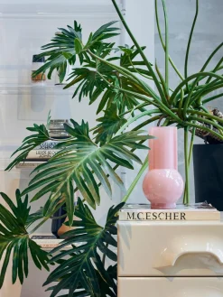 Jarrones|Jarrones>HKLIVING Jarrón de vidrio de diseño Flamingo, Al 25 cm