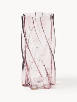 Jarrones|Jarrones>&k Amsterdam Jarrón de vidrio Marshmallow, 25 cm