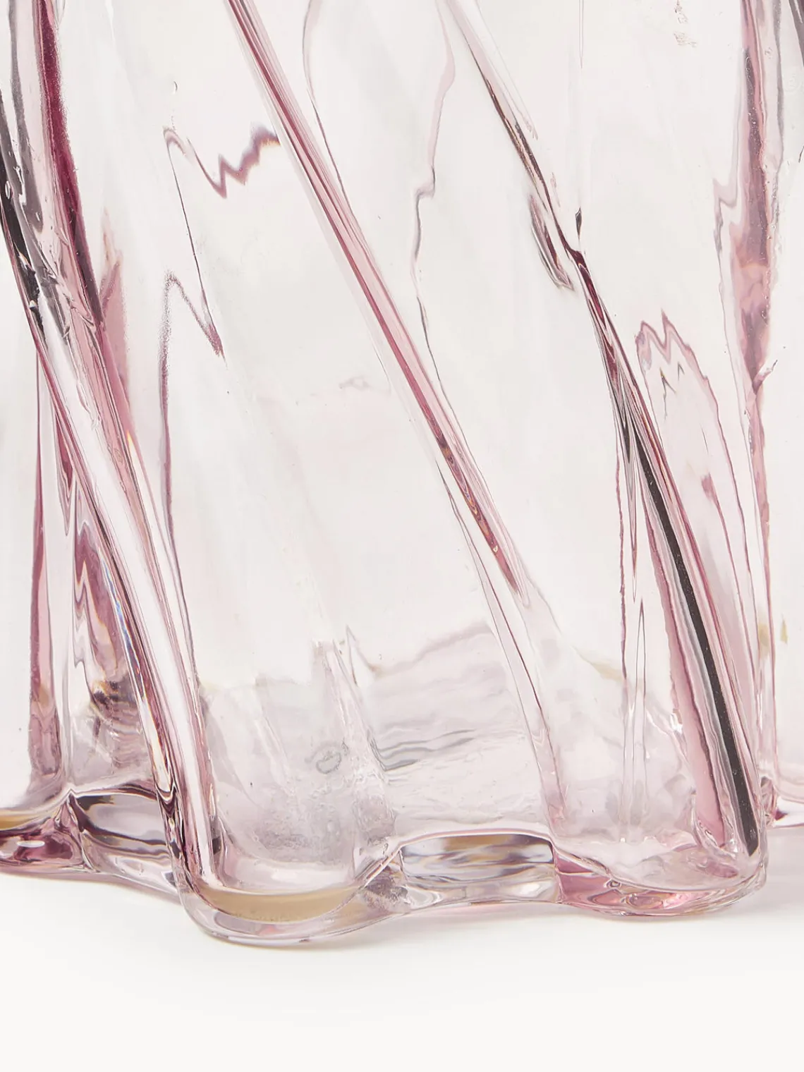 Jarrones|Jarrones>&k Amsterdam Jarrón de vidrio Marshmallow, 25 cm