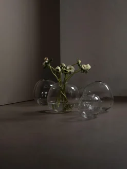 Jarrón de vidrio Pebble, 20 cm Jarrones|Jarrones