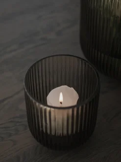 Jarrones|Jarrones>DBKD Jarrón de vidrio Simple Stripe, 14 cm