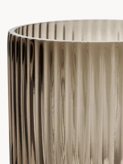 Jarrones|Jarrones></noscript>DBKD Jarrón de vidrio Simple Stripe, 14 cm