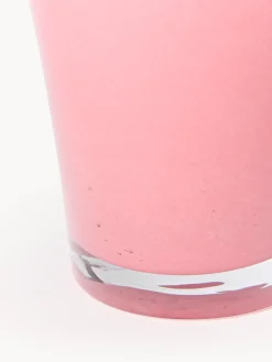 Jarrón de vidrio soplado artesanalmente Inaya, 25 cm Jarrones|Jarrones