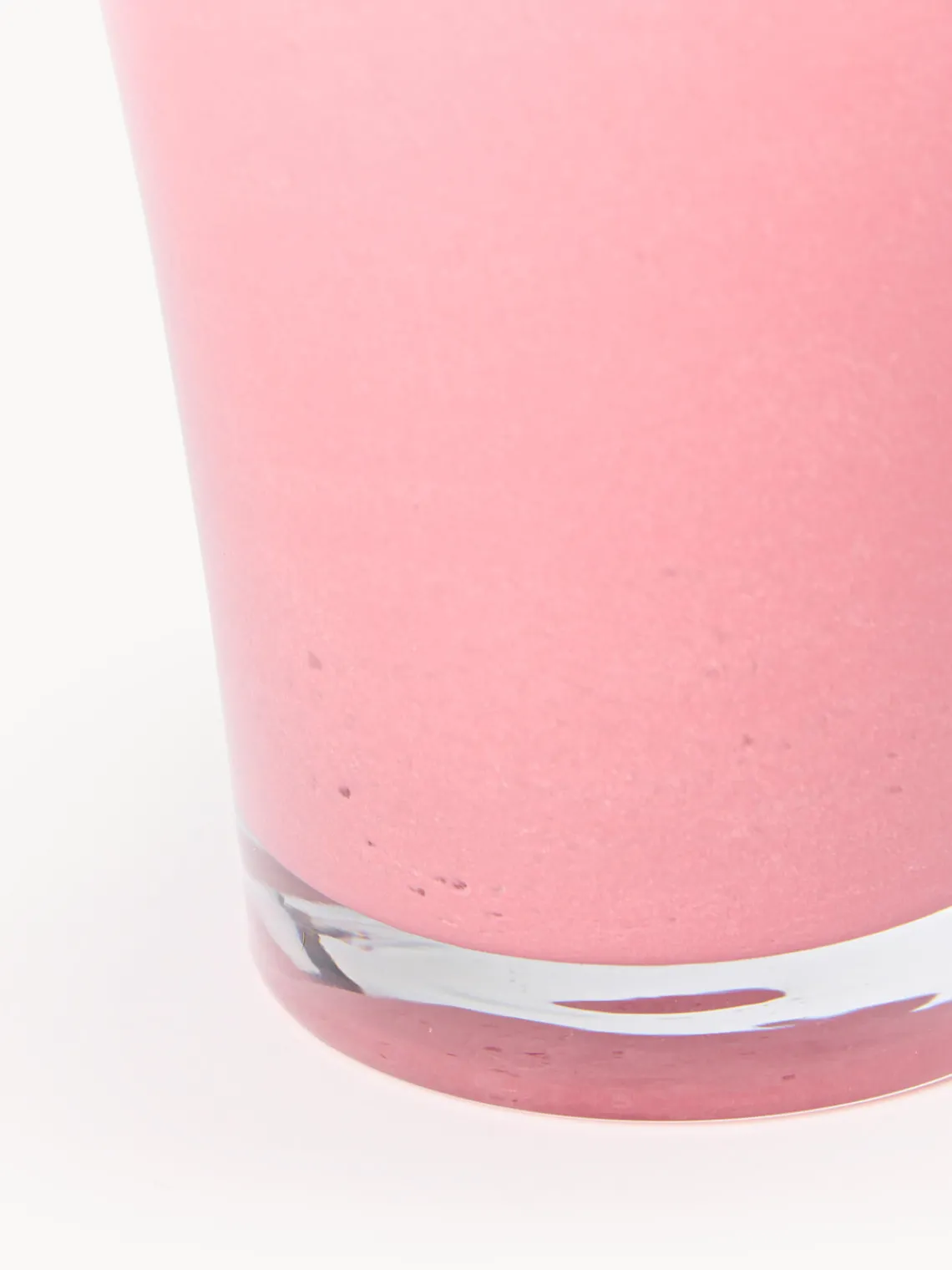 Jarrón de vidrio soplado artesanalmente Inaya, 25 cm Jarrones|Jarrones