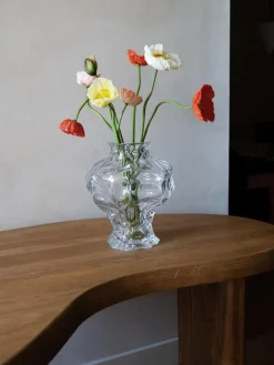 New Jarrón de vidrio soplado Ammonit, 30 cm Jarrones|Jarrones