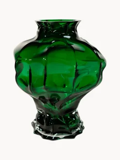 Hot Jarrón de vidrio soplado Ammonit, 30 cm Jarrones|Jarrones