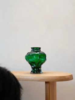 Hot Jarrón de vidrio soplado Ammonit, 30 cm Jarrones|Jarrones