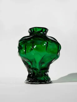 Hot Jarrón de vidrio soplado Ammonit, 30 cm Jarrones|Jarrones