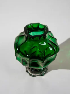 Hot Jarrón de vidrio soplado Ammonit, 30 cm Jarrones|Jarrones