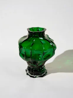 Hot Jarrón de vidrio soplado Ammonit, 30 cm Jarrones|Jarrones