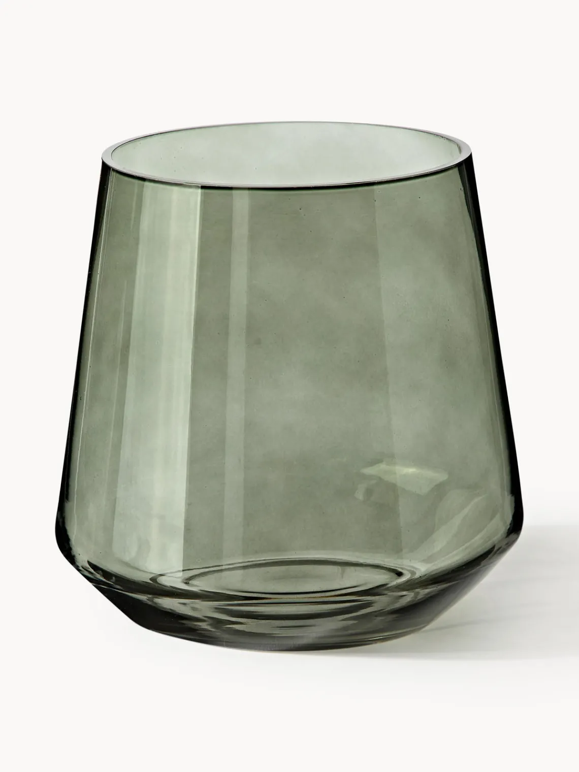 Jarrones|Jarrones>Westwing Collection Jarrón de vidrio soplado Joyce, 21 cm