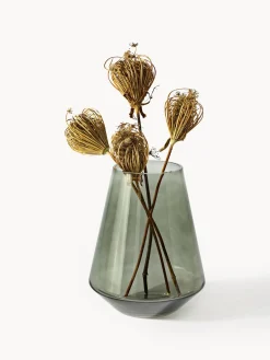 Clearance Jarrón de vidrio soplado Joyce, 21 cm Jarrones|Jarrones