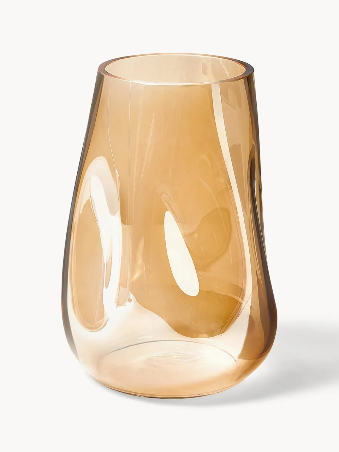 Jarrón de vidrio soplado Luster, 26 cm Jarrones|Jarrones