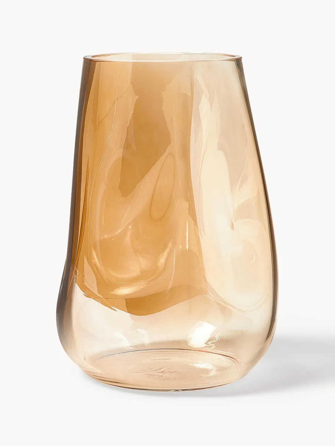 Jarrón de vidrio soplado Luster, 26 cm Jarrones|Jarrones