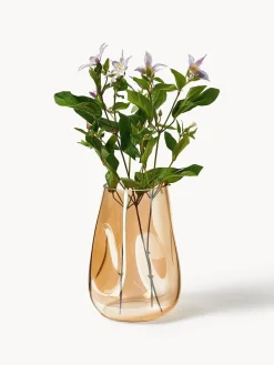 Jarrón de vidrio soplado Luster, 26 cm Jarrones|Jarrones