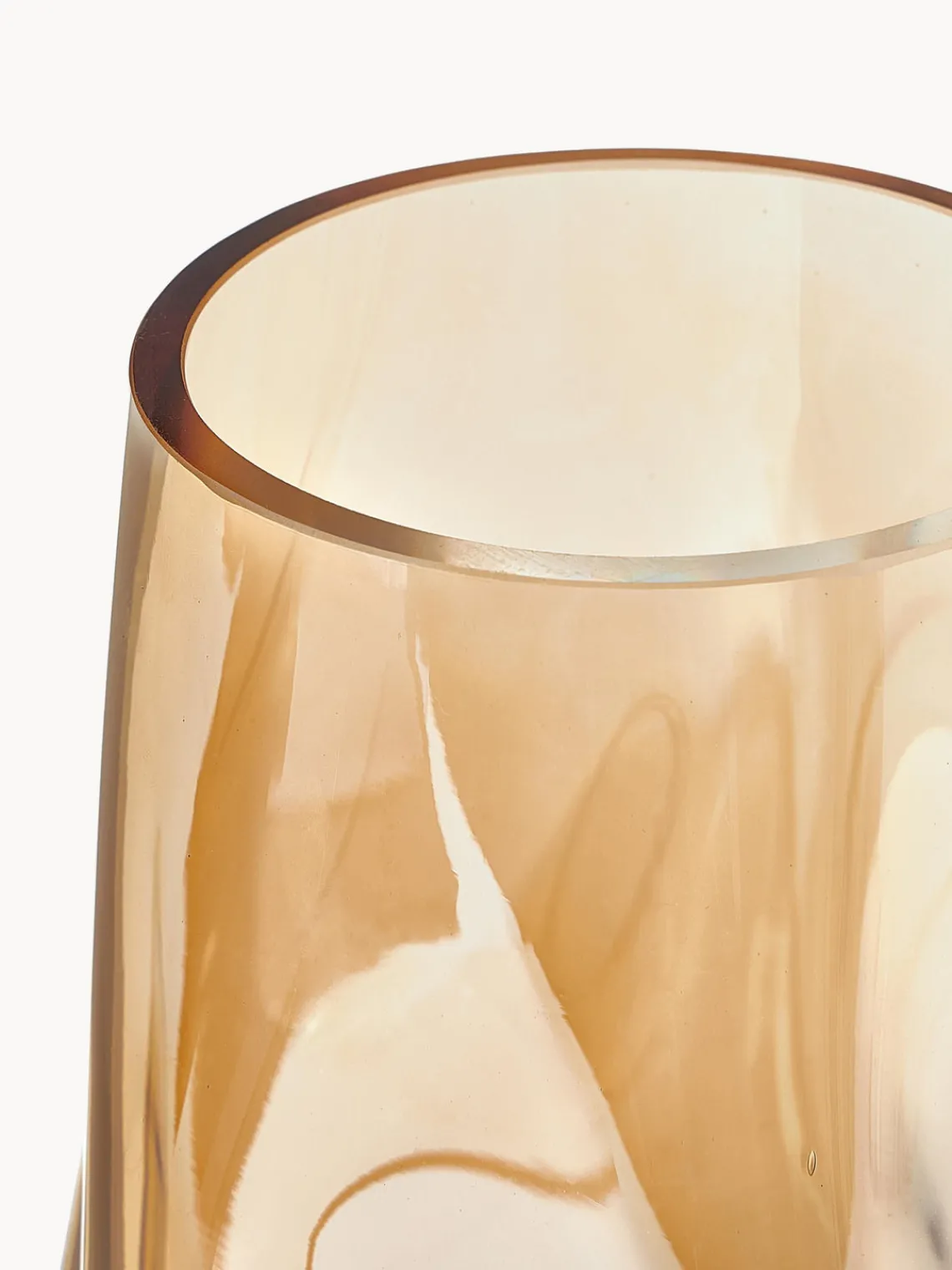 Jarrón de vidrio soplado Luster, 26 cm Jarrones|Jarrones