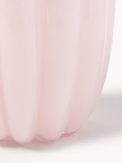 Sale Jarrón de vidrio soplado Melon, 38 cm Jarrones|Jarrones