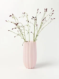 Sale Jarrón de vidrio soplado Melon, 38 cm Jarrones|Jarrones