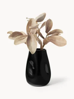 Online Jarrón de vidrio soplado Obsidian, 26 cm Jarrones|Jarrones