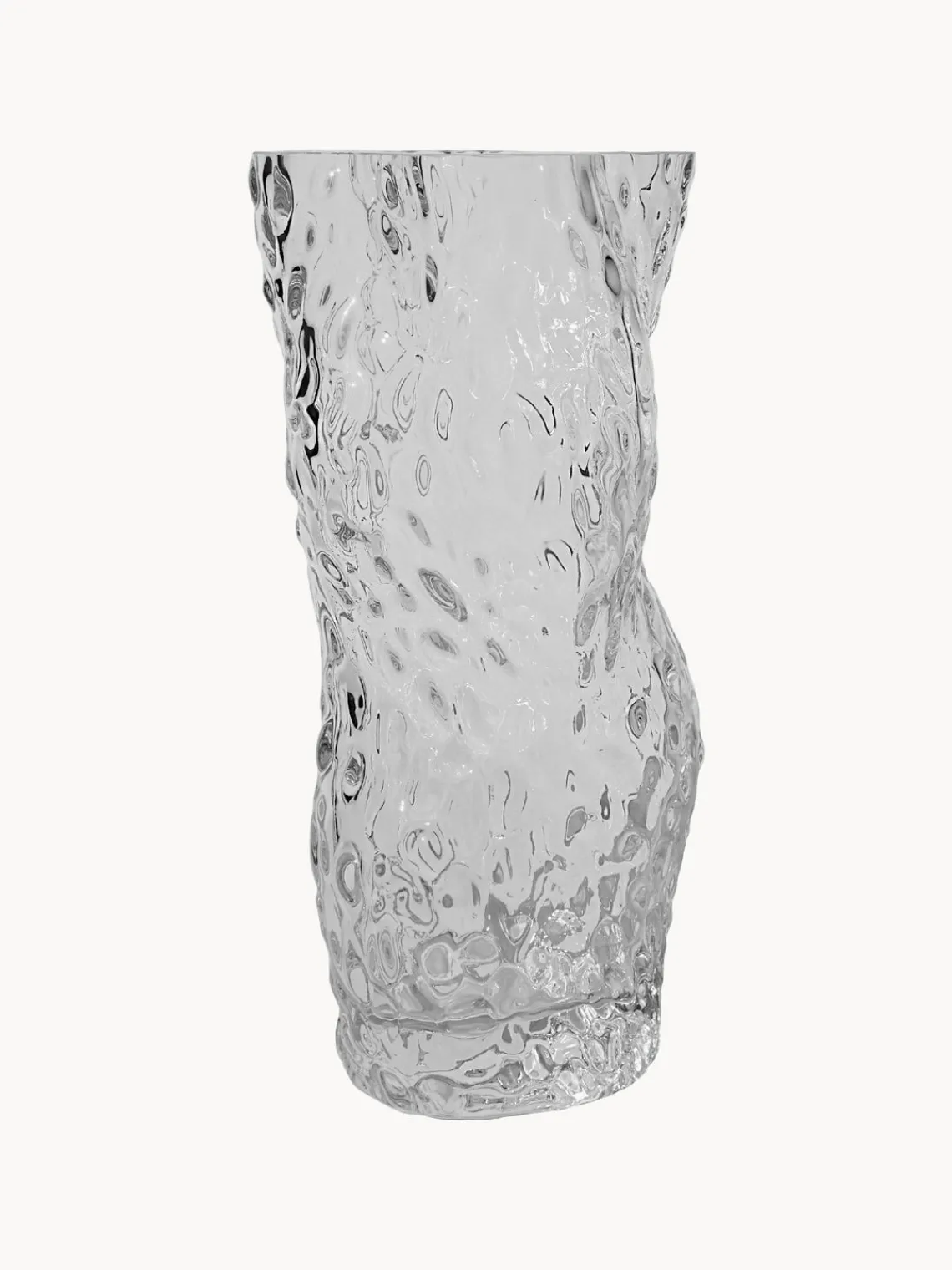 Hot Jarrón de vidrio soplado Ostrea Rock, 30 cm Jarrones|Jarrones