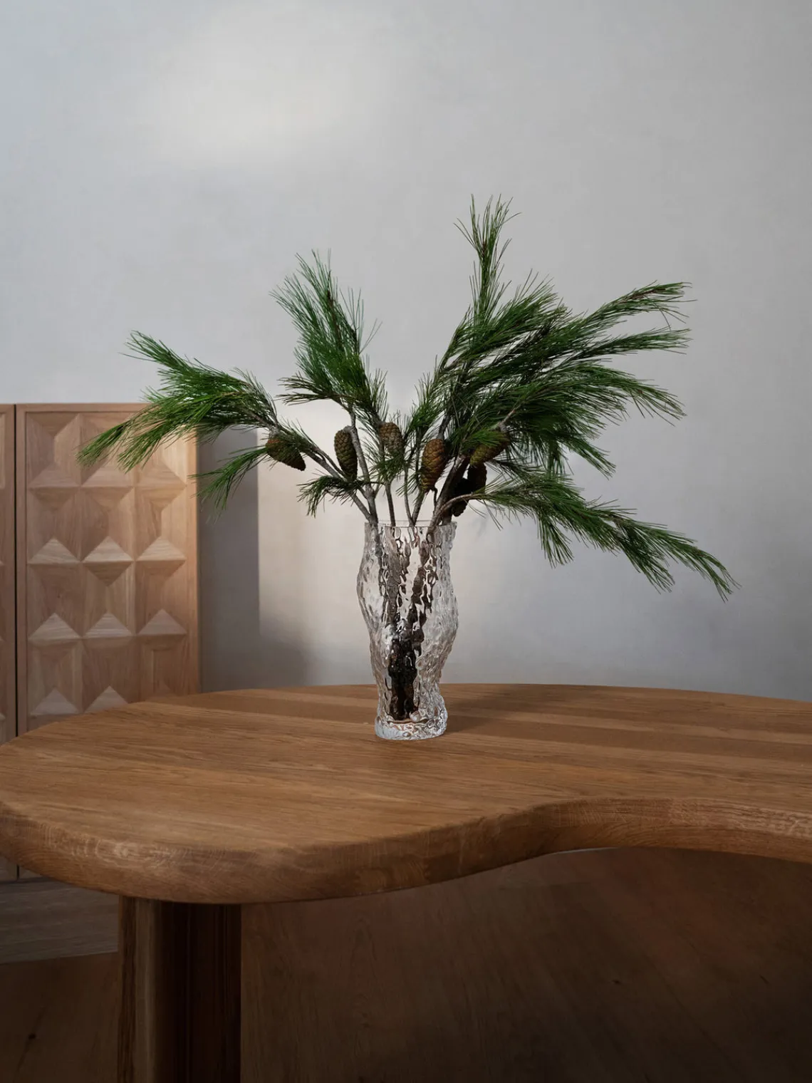 Hot Jarrón de vidrio soplado Ostrea Rock, 30 cm Jarrones|Jarrones