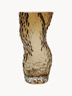 Jarrones|Jarrones>Hein Studio Jarrón de vidrio soplado Ostrea Rock, 30 cm