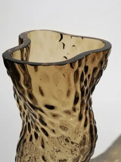 Jarrones|Jarrones></noscript>Hein Studio Jarrón de vidrio soplado Ostrea Rock, 30 cm