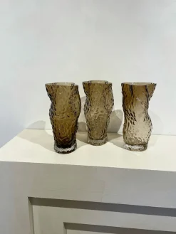 Jarrones|Jarrones></noscript>Hein Studio Jarrón de vidrio soplado Ostrea Rock, 30 cm